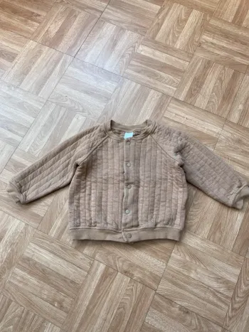 Veste boutonné marron taille 12/18 mois H&M