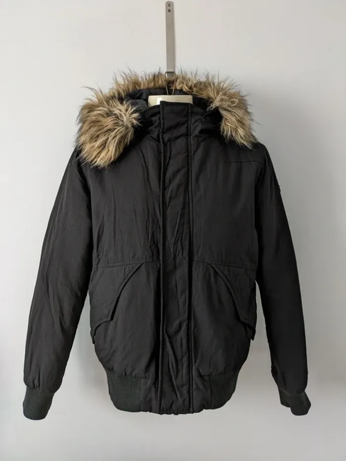 Blouson d'hiver zippée avec capuche - Schott - taille L