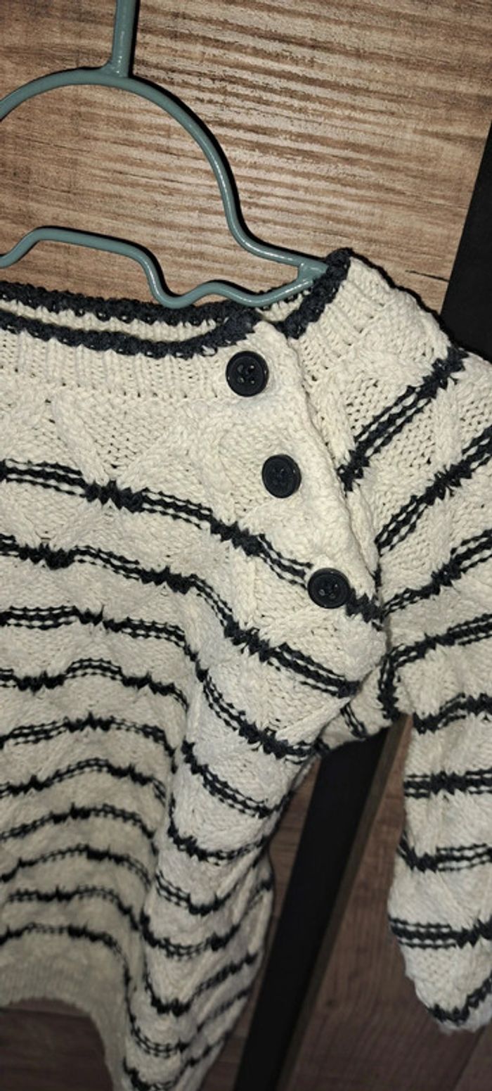 Pull marinière Tape à l'œil 9 mois - photo numéro 2