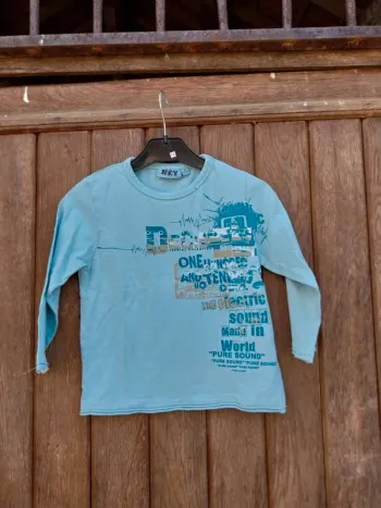 Tee-shirt manche longue garçon 3 ans Nky