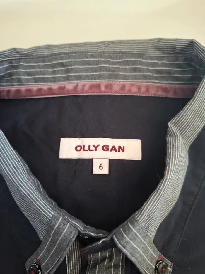 Chemise grise et noire chic Olly Gan T XXL /6 - photo numéro 13