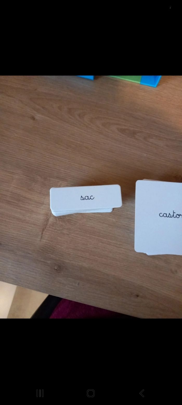 Coffret de lecture montessori - photo numéro 5