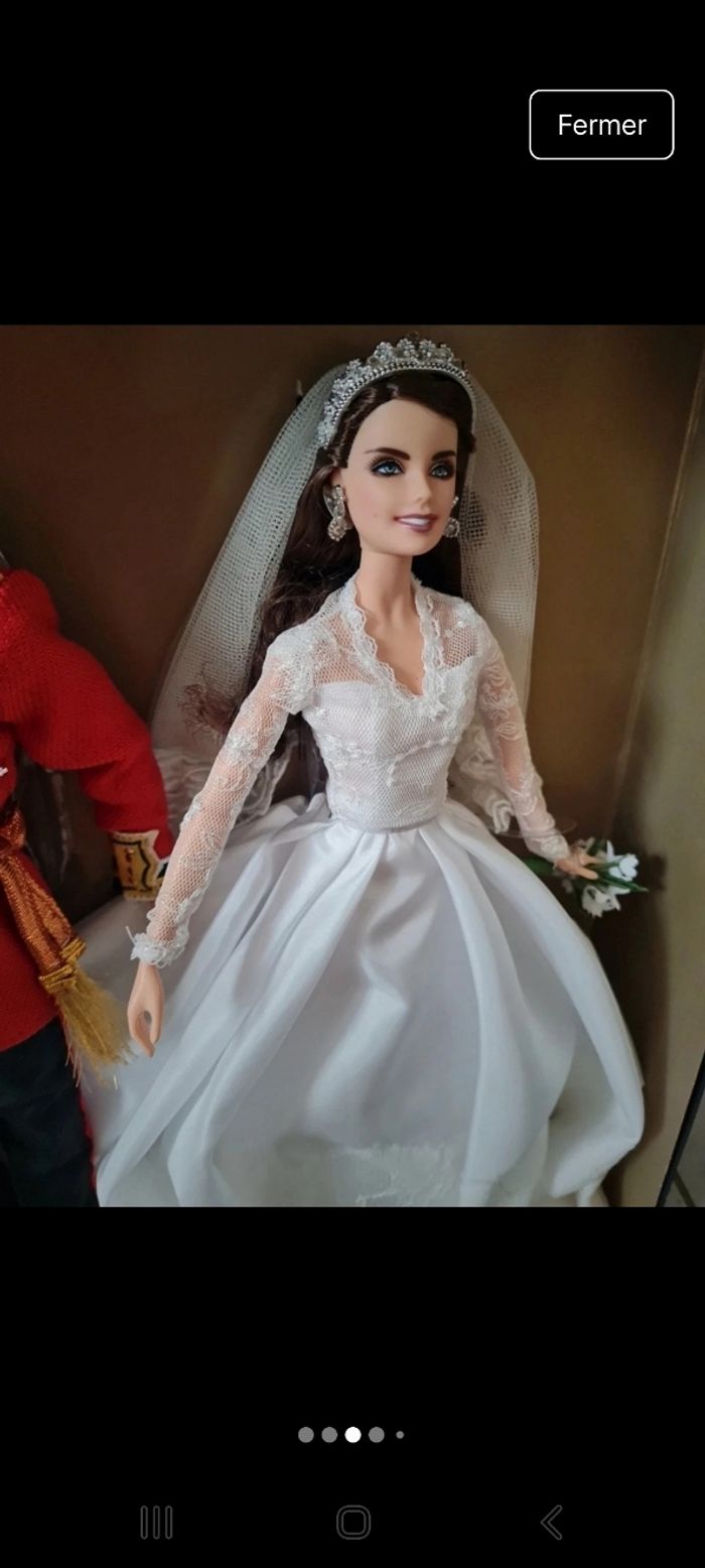 Coffret Prince William et Barbie Kate Middleton - photo numéro 8