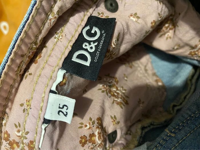 Short dolce & gabanna jean fendu 36 - photo numéro 11