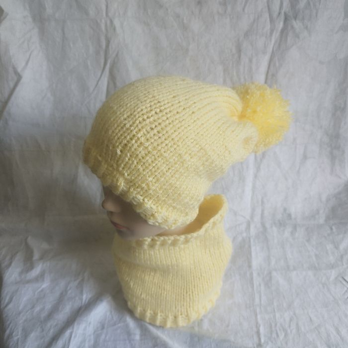 Ensemble bonnet col unisexe - photo numéro 3