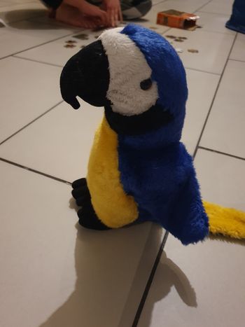 Peluche perroquet