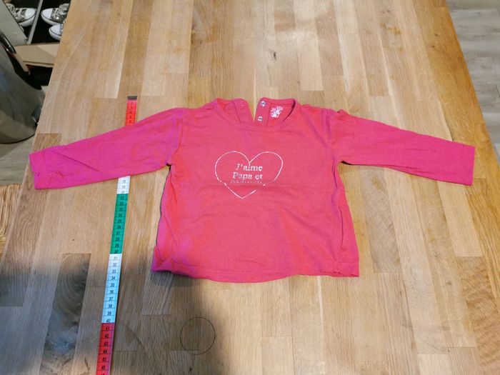 T shirt fille 24 mois U Tout Petits