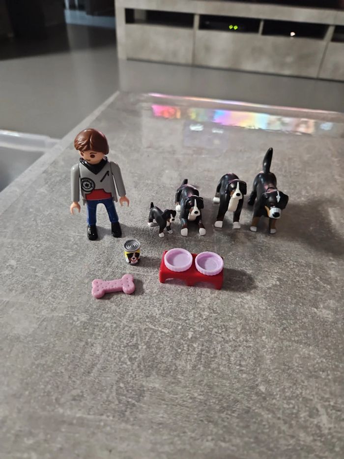Playmobil 5214 Famille de Bouviers Bernois