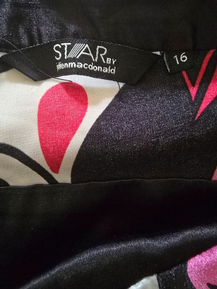 Robe foulard asymétrique 🍒vintage 90🍒taille 44 - photo numéro 13