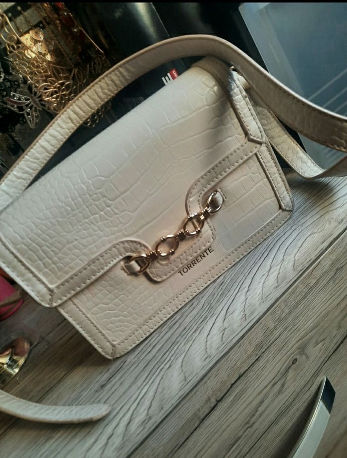 petit sac à main beige