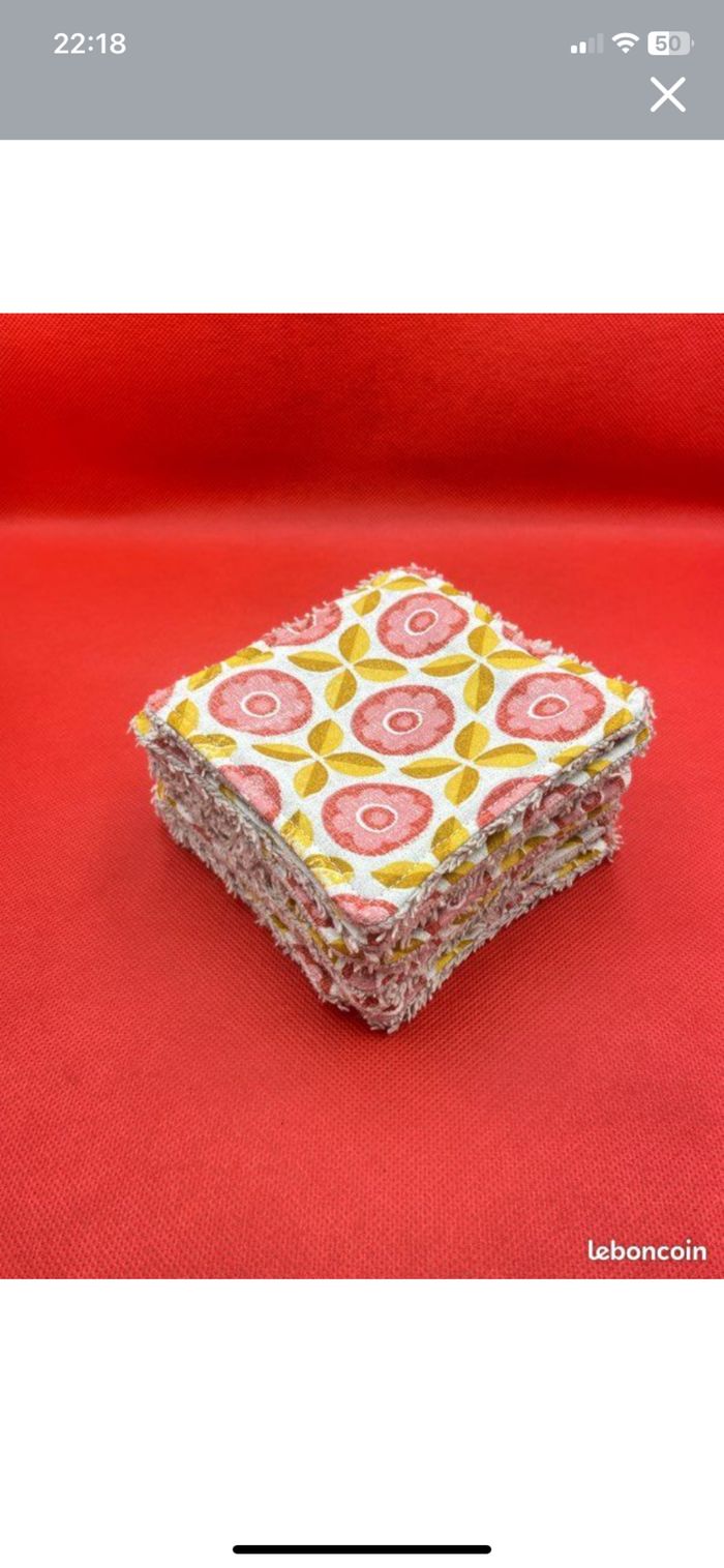 Lot de 8 lingette démaquillante