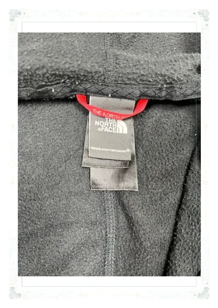 The North Face polaire noir femme taille L full zip polyester - photo numéro 4