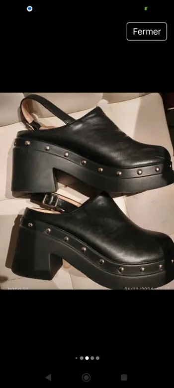 Chaussure sabot femme taille 40