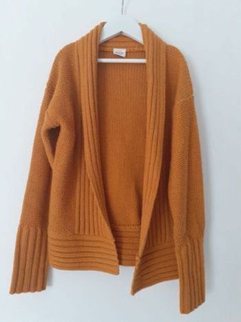 Gilet fille moutarde 8 ans Tape à l'œil