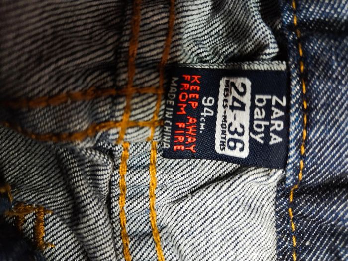 Jeans 24-36 mois zara baby - photo numéro 4