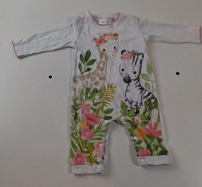 Pyjama sans pied 3/6 mois