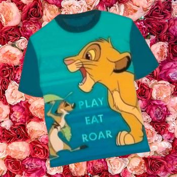 T shirt Roi lion 4 ans