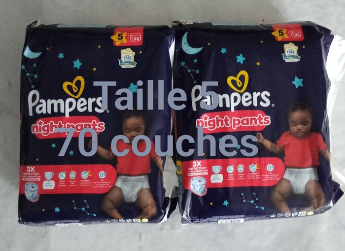 Couche Pampers Night pants taille 5