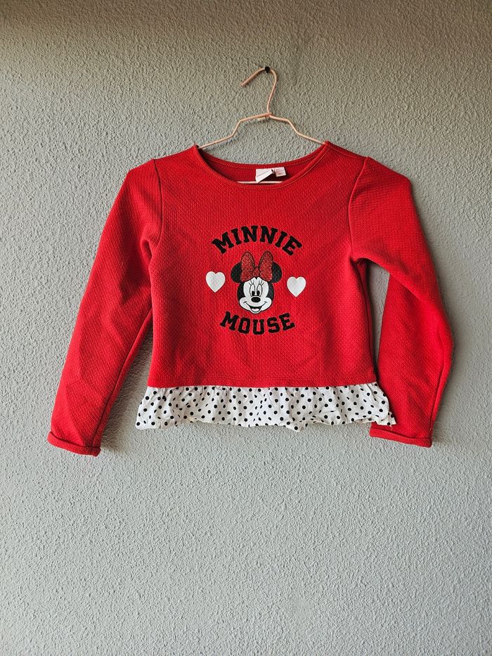 Blouse épaisse minnie pour fille