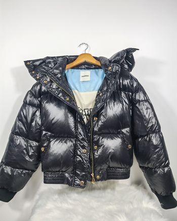 Doudoune noire Sandro