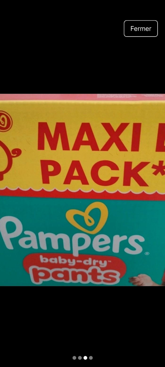 Couche pampers Baby Dry pants - photo numéro 3