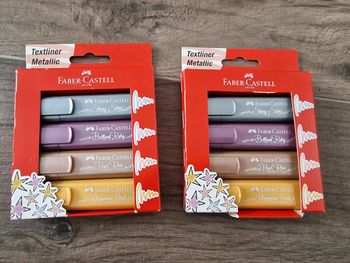 Lot surligneurs métalliques