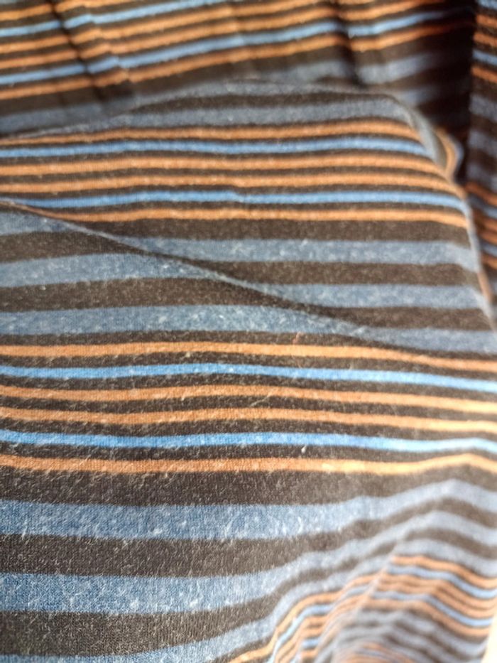 Robe femme manches longues rayée taille L - photo numéro 4