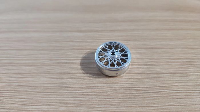 Jante seule pièce détachée miniature Bburago Burago Mercedes-Benz SSK 1928 1/24 1/24e 1/24ème #C11 - photo numéro 2