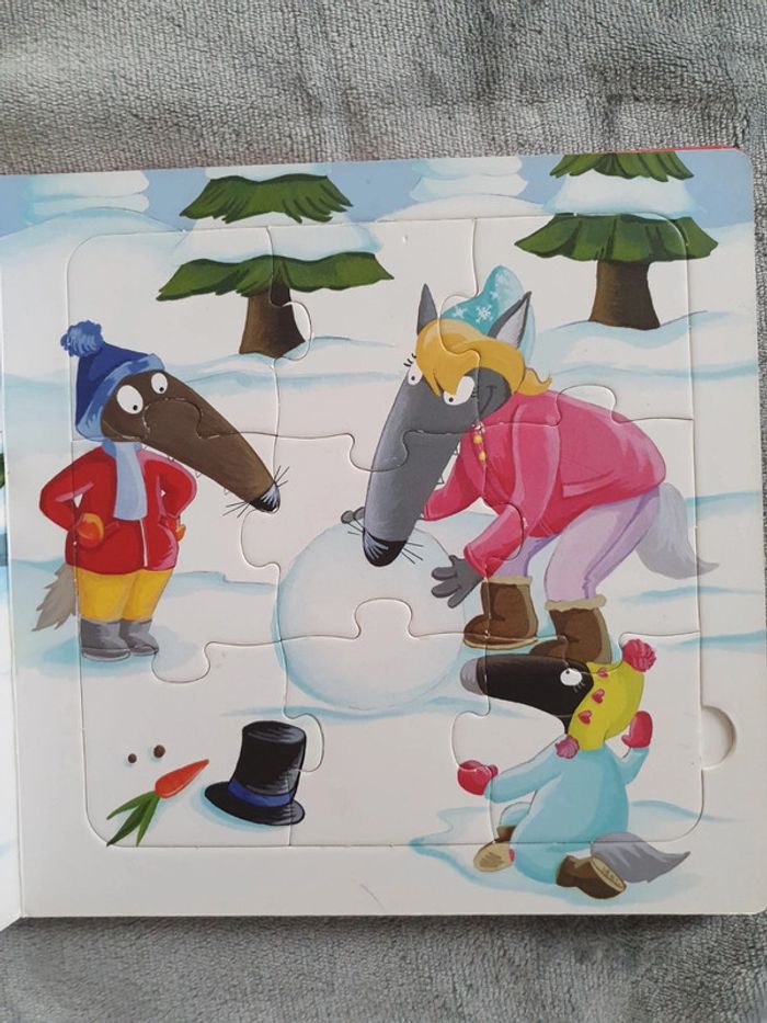 Livre puzzle ptit loup - photo numéro 4