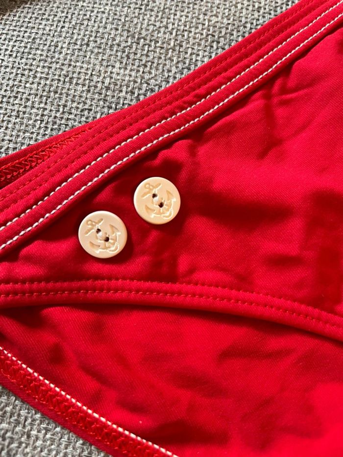 Maillot de bain 2 pièces Hechter rouge - photo numéro 2