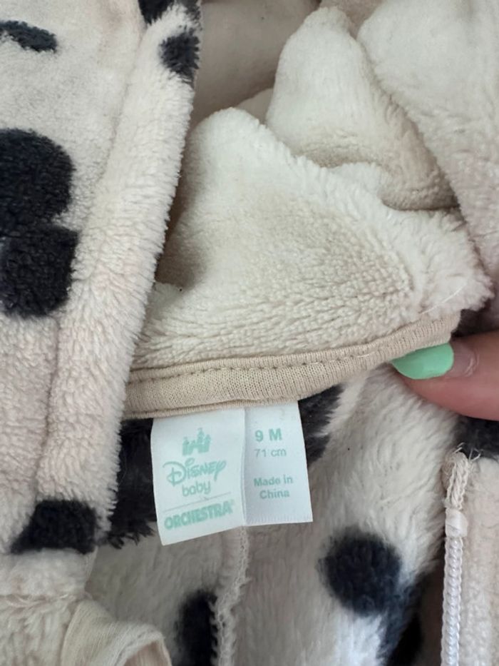 Combinaison Mickey 9 mois - photo numéro 2