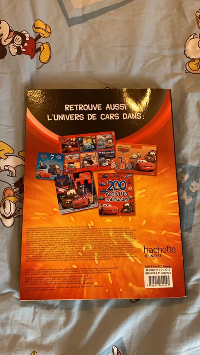 Gros livre coloriage Cars - photo numéro 2