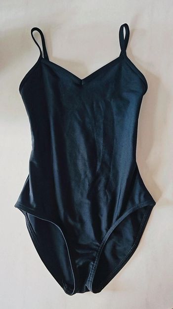 Body de danse Repetto noir 6 ans
