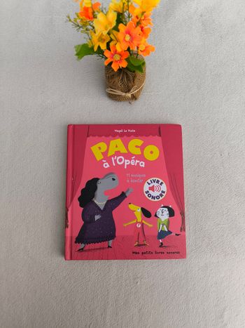 Livre sonore Paco à l'Opéra Gallimard