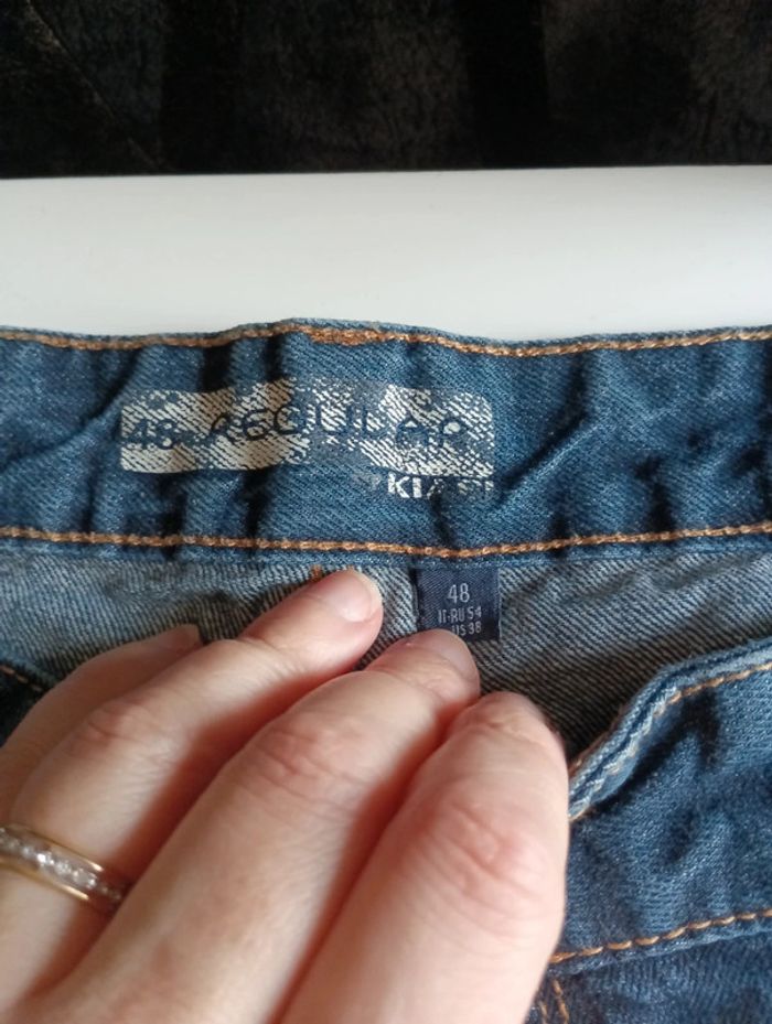 Pantalon jeans homme Kiabi taille 48 coupe droite - photo numéro 5