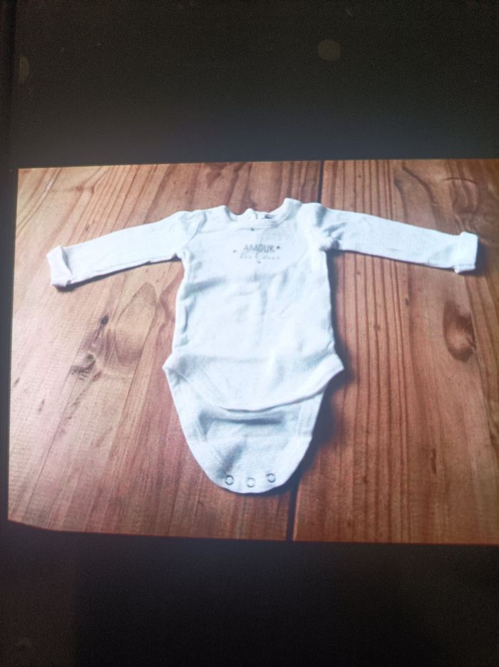 Lot bodies bébé fille - photo numéro 3