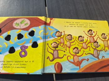 Livre enfant : 8 petits ouistitis (Edition 4 fleuves)