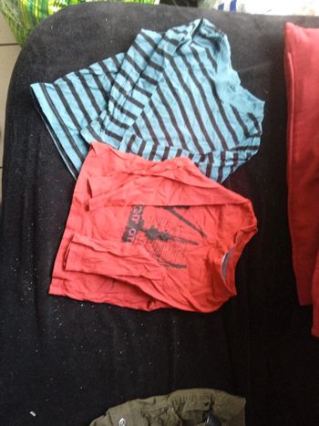 Lot de 2 tee-shirts la redoute 86 cm