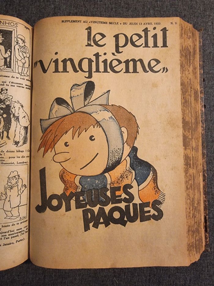 Reliure Petit Vingtieme 1933 - photo numéro 18