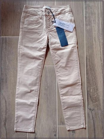 Pantalon neuf LIU JO beige bottom up classic regular taille 36