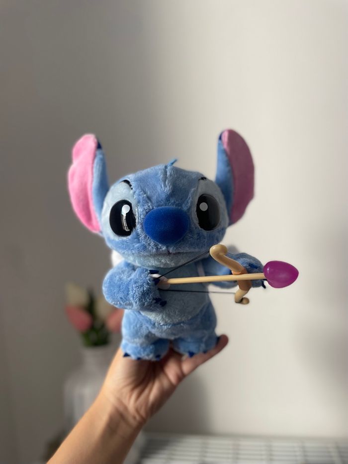 Grande figurine Disney Stitch Cupidon 💘 - photo numéro 7