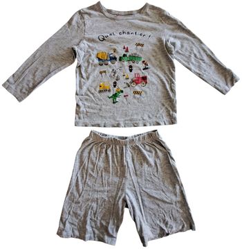 Pyjama short garçon 5 ans TBE