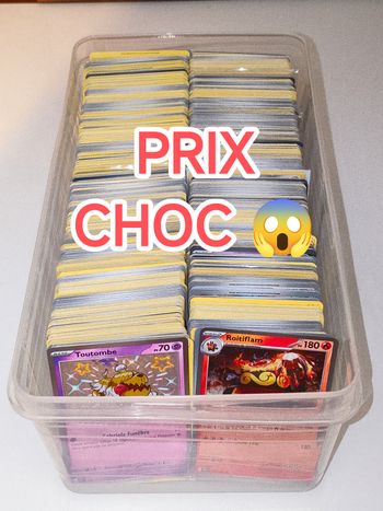 100 cartes Pokémon françaises 