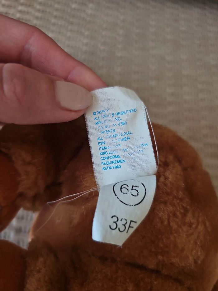 Peluche louie orang outan disney vintage - photo numéro 8