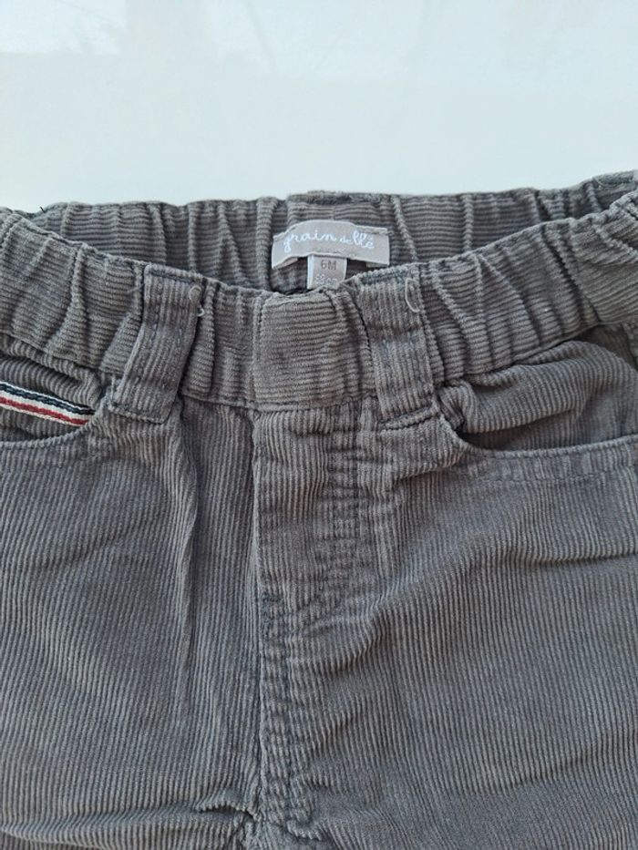 Lot 2 pantalons 6 mois Grain de Blé - photo numéro 3