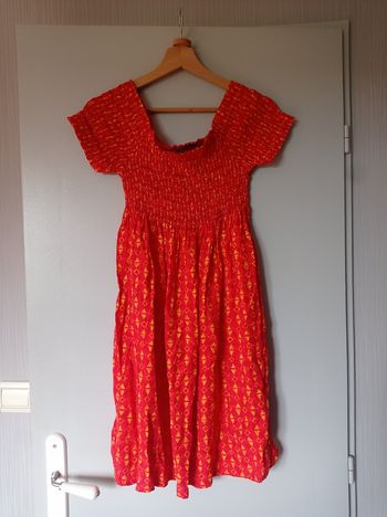 Robe d'été smoky "Naf Naf" 16 ans