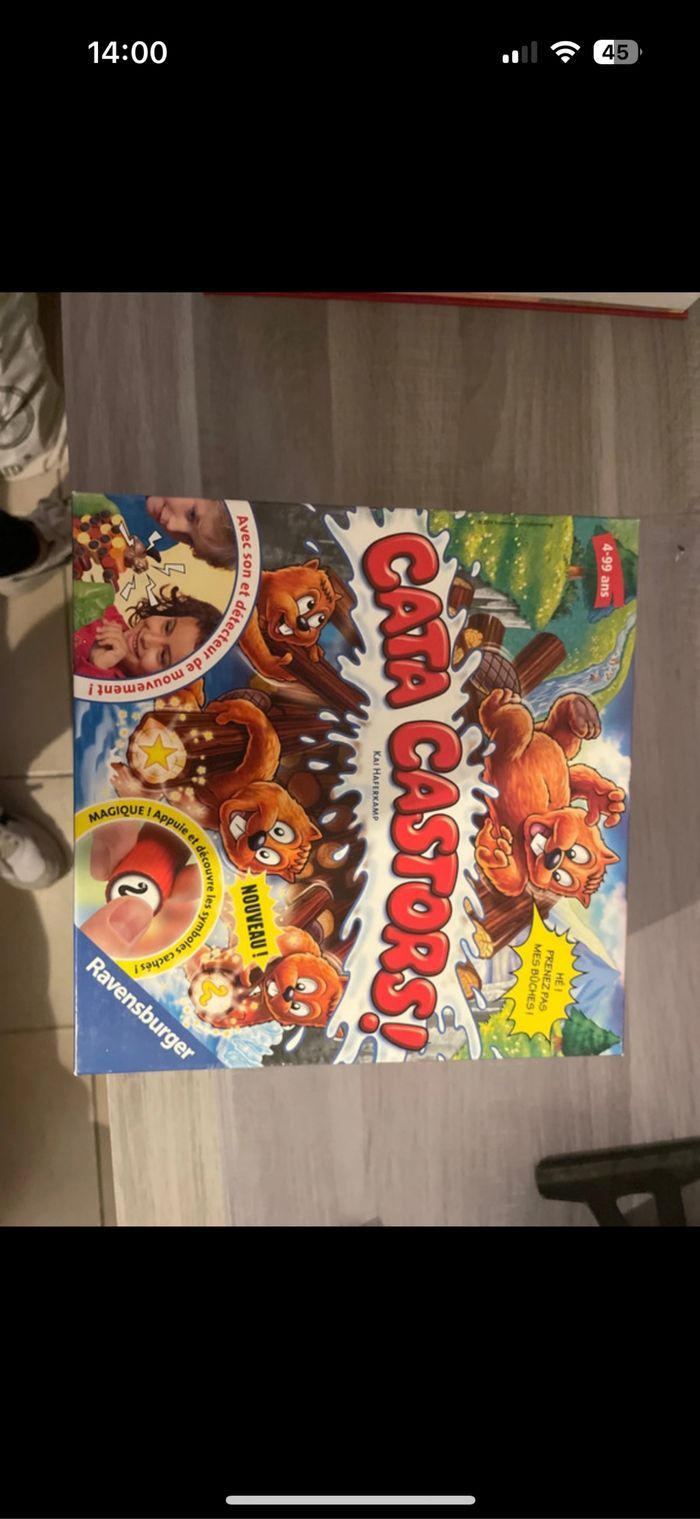 Jeu de société cata castor