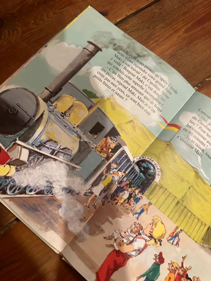 Livre rare Caroline baby-sitter babysitter singe bd album Pierre Probst - photo numéro 5