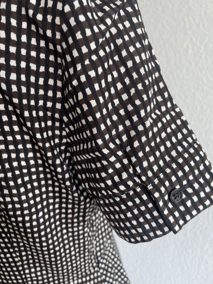 Robe quadrillée soie & coton Weekend Max Mara - photo numéro 7