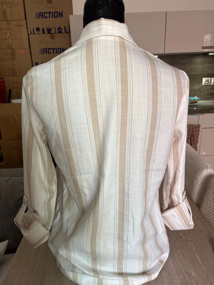 Blazer crème beige xs - photo numéro 3